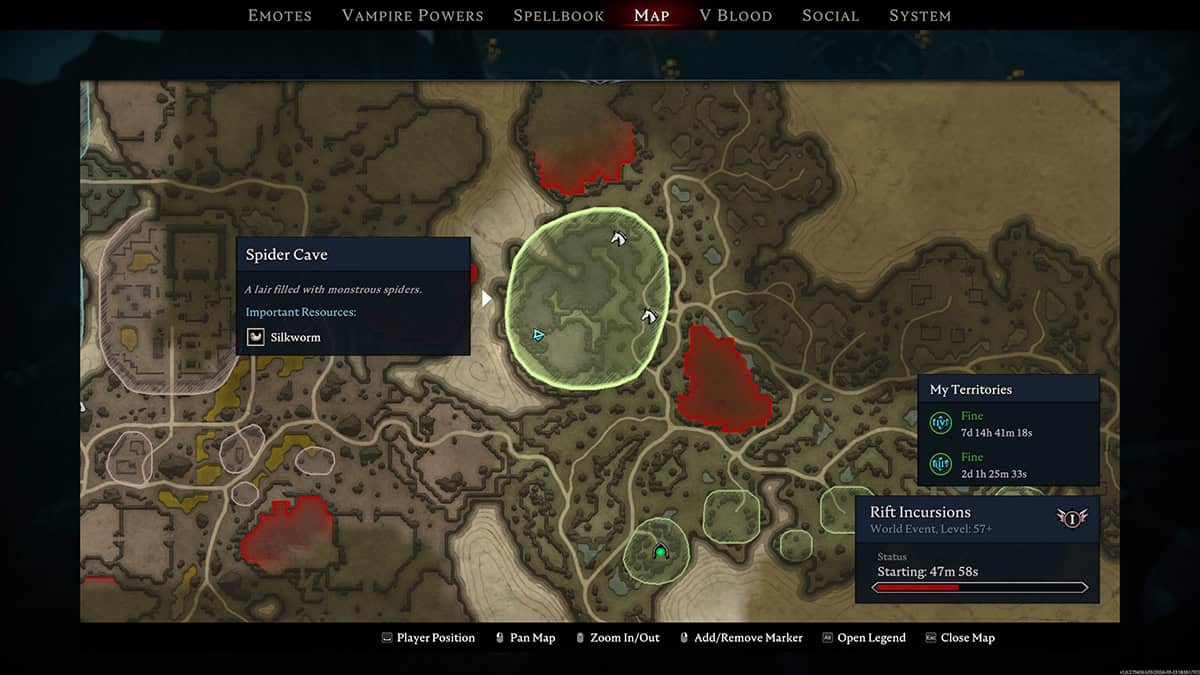 Ungora the Spider Queen Location 