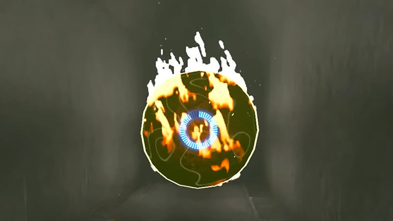 Using Rewind Ability to Solve Flaming Ball Puzzle in TotK