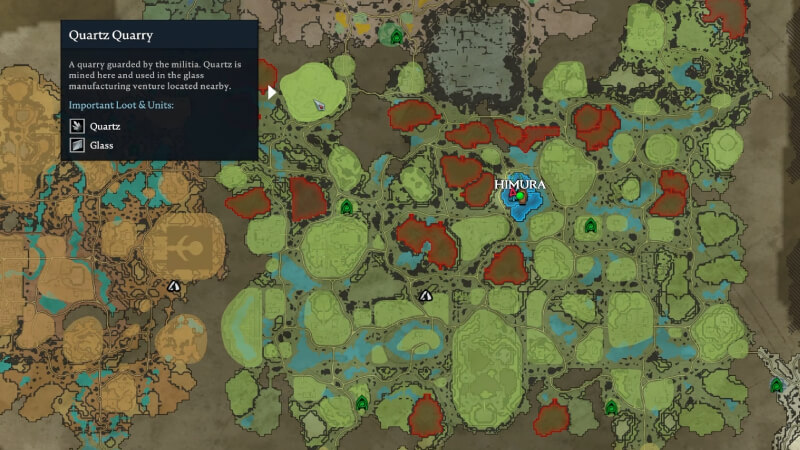 V Rising Grethel the Glassblower location