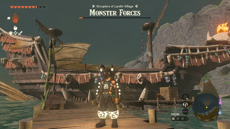 Village Attacked by Pirates in Tears of the Kingdom