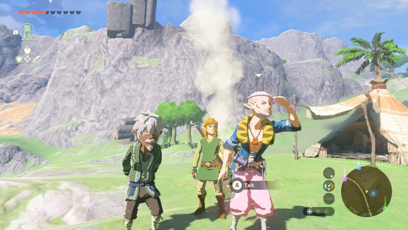 Village Attacked by Pirates in Tears of the Kingdom