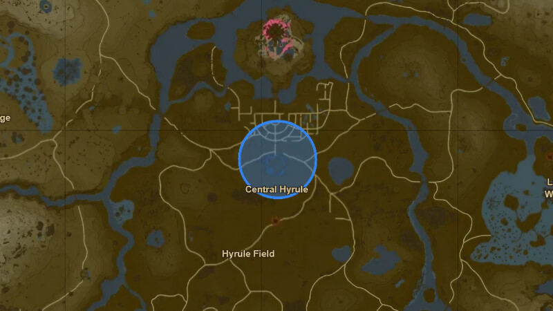 dark clump location in totk