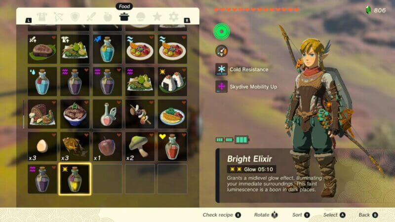 Some Elixirs in Tears of the Kingdom are essential for some areas, like the Depths.