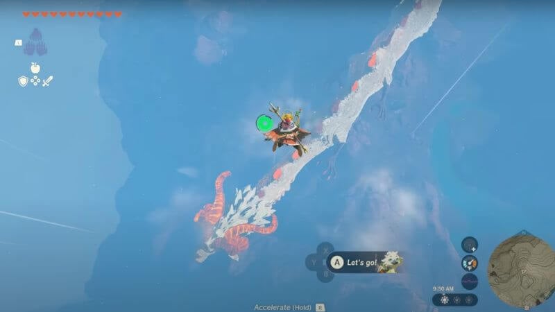 Dinraal in Zelda Tears of the Kingdom