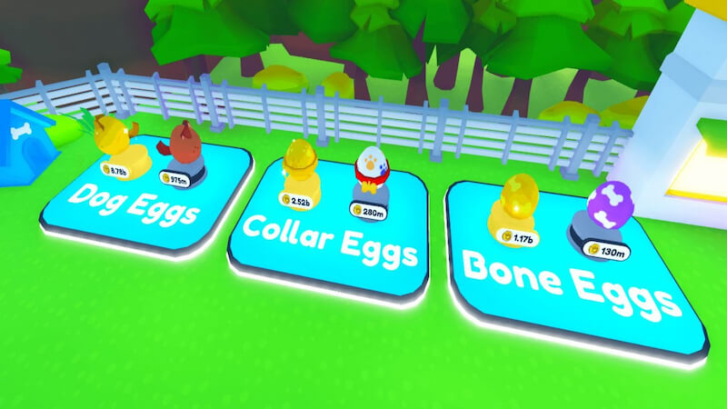 dog world eggs pet simulator x