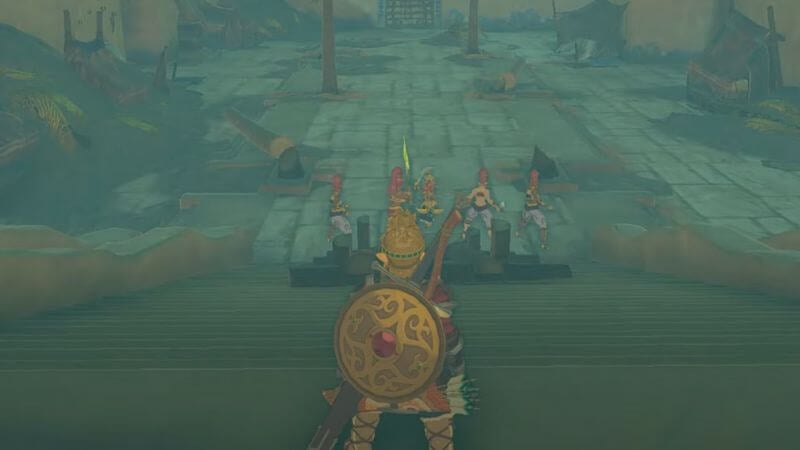 Gerudo Town in Zelda Tears of the Kingdom