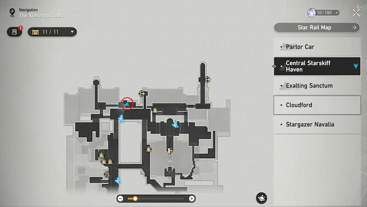 honkai star rail ziqiao location