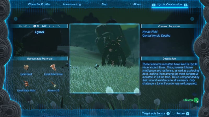 how-to-get-lynel-fabric-in-tears-of-the-kingdom