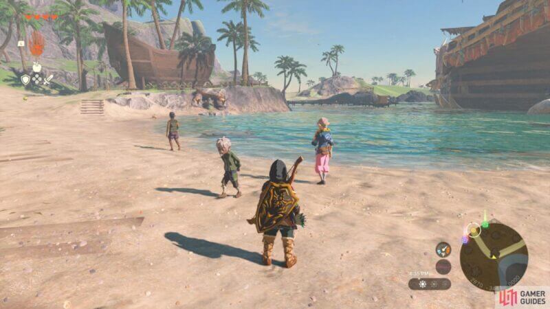 Ruffian-Infested Village quest in Tears of the Kingdom.