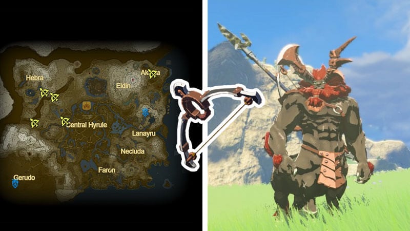Lynel Bow Location in Zelda Tears of the Kingdom