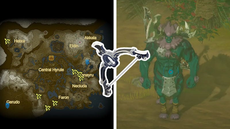Mighty Lynel Bow Location in Zelda Tears of the Kingdom