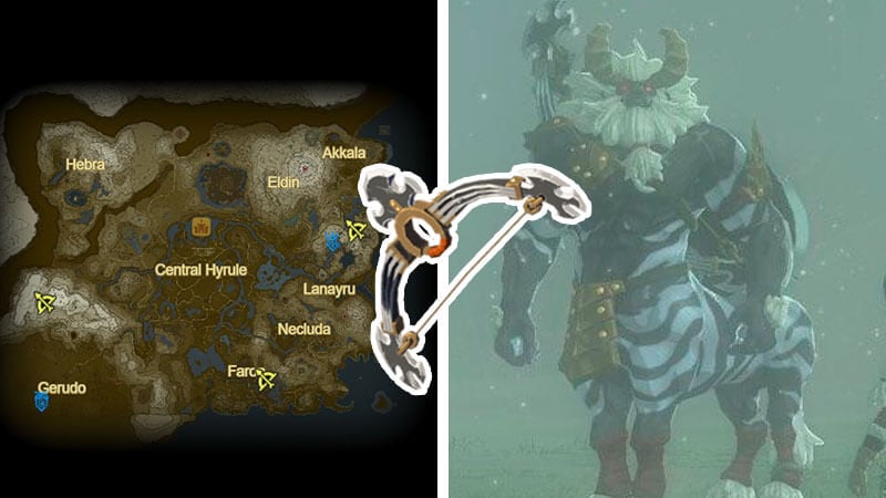 Savage Lynel Bow Location in Zelda Tears of the Kingdom