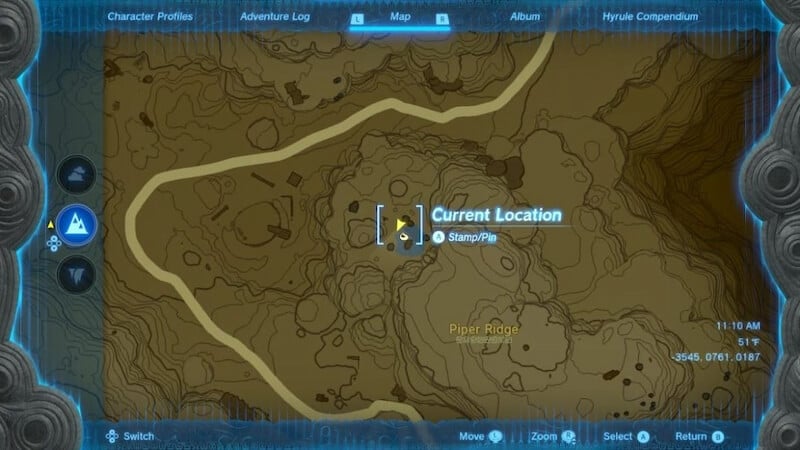 mighty thistle location zelda tears of the kingdom