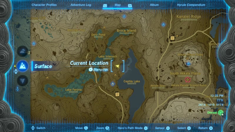 Misko's Treasure: The Fierce Deity Location