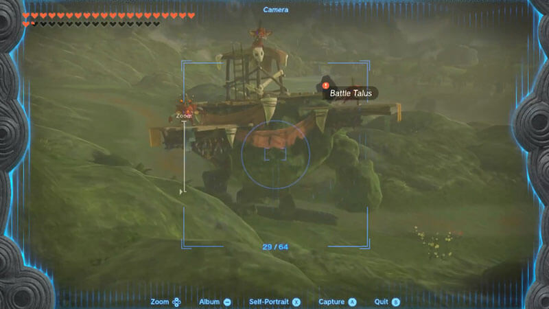 Battle Talus photo in Zelda: Tears of the Kingdom