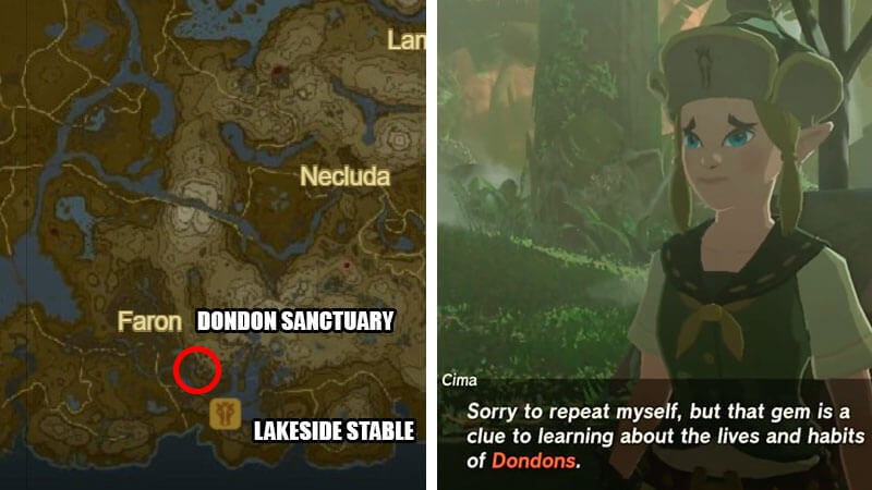 The Beast And The Princess Side Adventure location