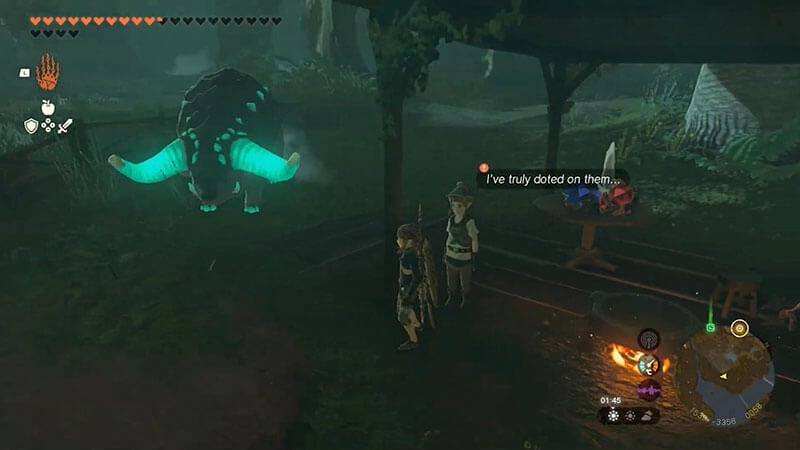Mysterious Beast Dondon in Zelda Tears of the Kingdom