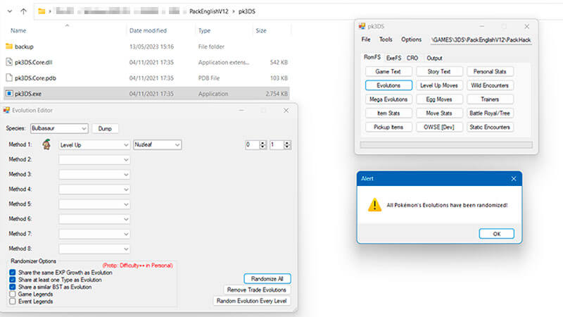 How to Randomize Generation VI-VII Pokemon Games