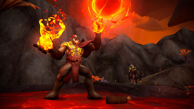 Completing Researchers Under Fire event in World of Warcraft: Dragonflight