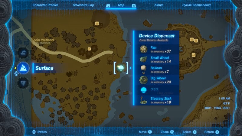 Secrets Within Location