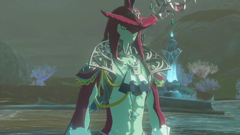 Sidon as he appears in Tears of the Kingdom.