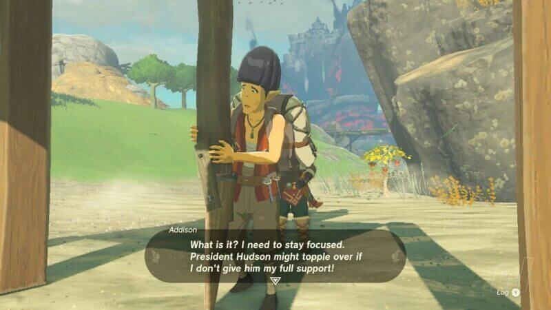 Addison, the sign guy.