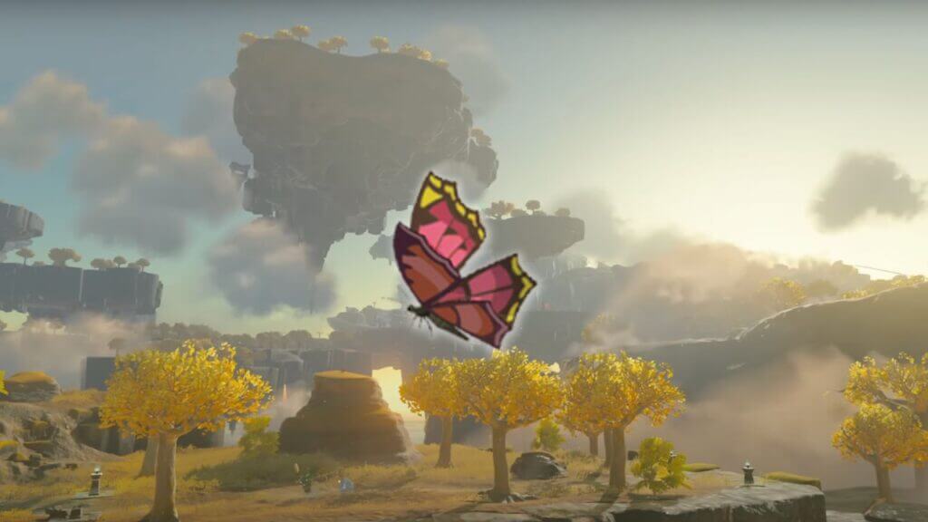 How To Get Summerwing Butterflies in Zelda Tears of the Kingdom Zelda Tears of the Kingdom: Summerwing Butterflies