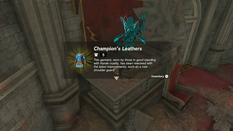 zelda champions leather