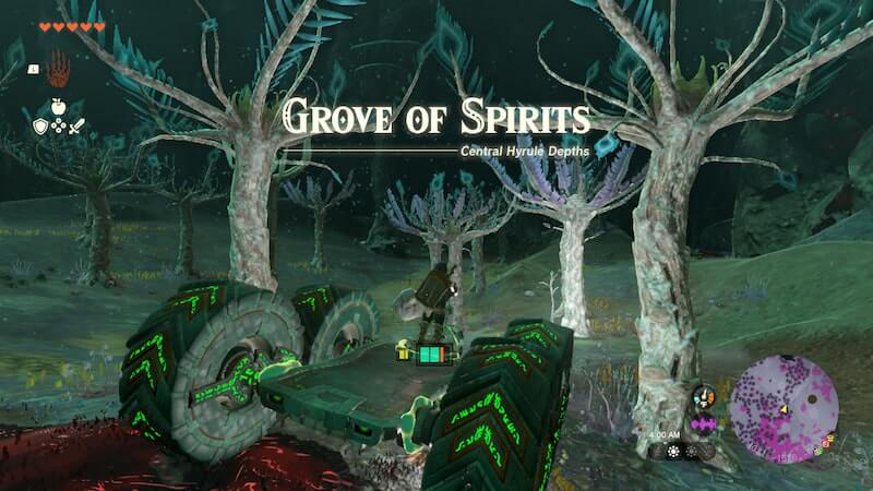 tears of the kingdom vehicles