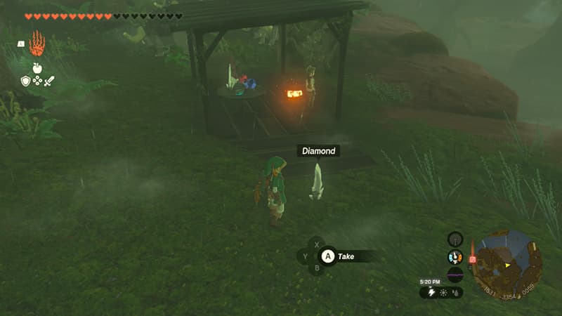 Getting a Diamond from a Dondon in Tears of the Kingdom