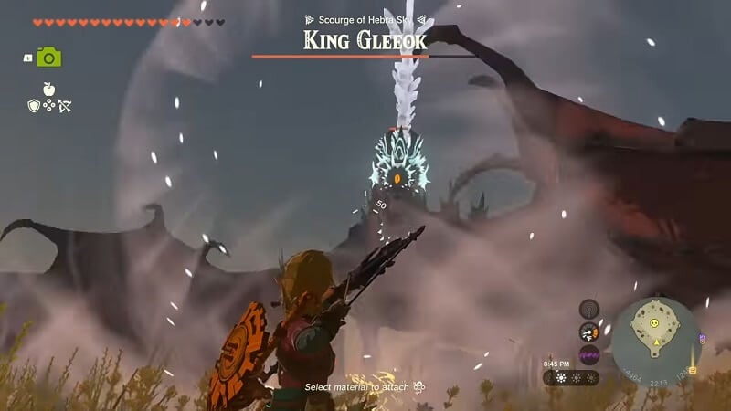 tears of the kingdom how to defeat gleeok