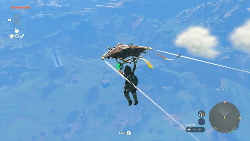 unlock the glider
