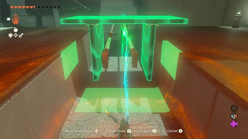 How to do the Jiukoum Shrine Built For Rails in Tears of the Kingdom.