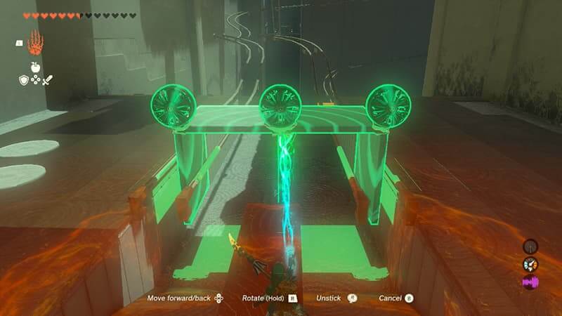 How to do the Jiukoum Shrine Built For Rails in Tears of the Kingdom.