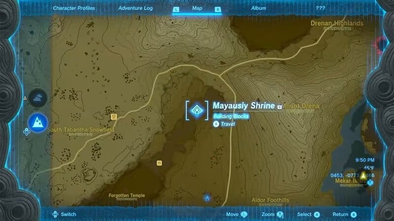 tears of the kingdom how to complete mayausiy shrine