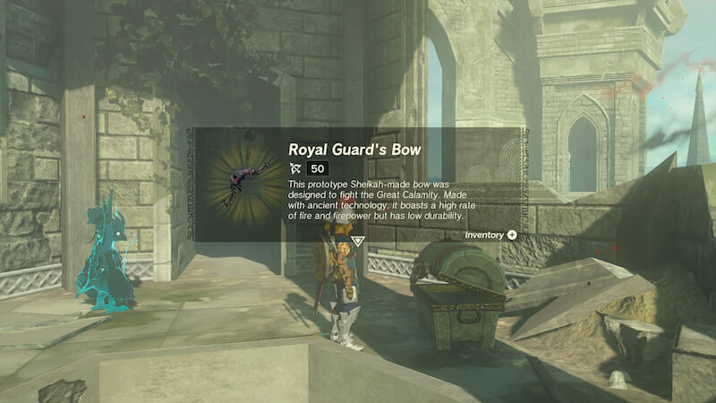 tears of the kingdom bow