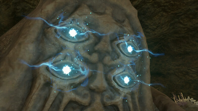 tears of the kingdom statue eyes