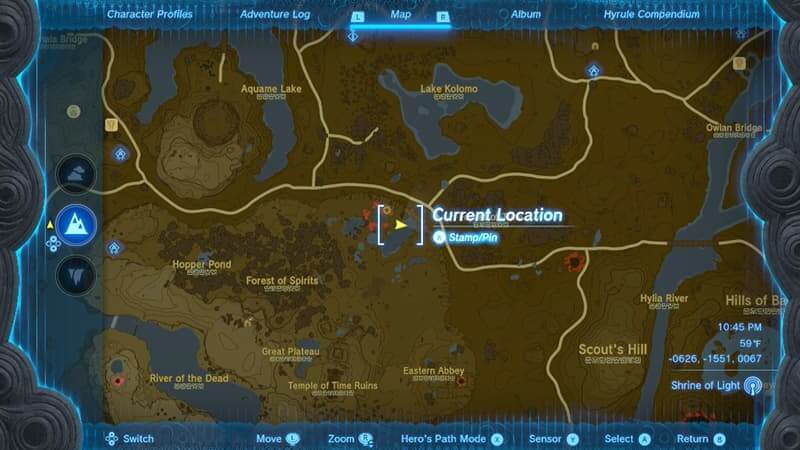 I am trapped under the water puzzle solution in Tears of the Kingdom.