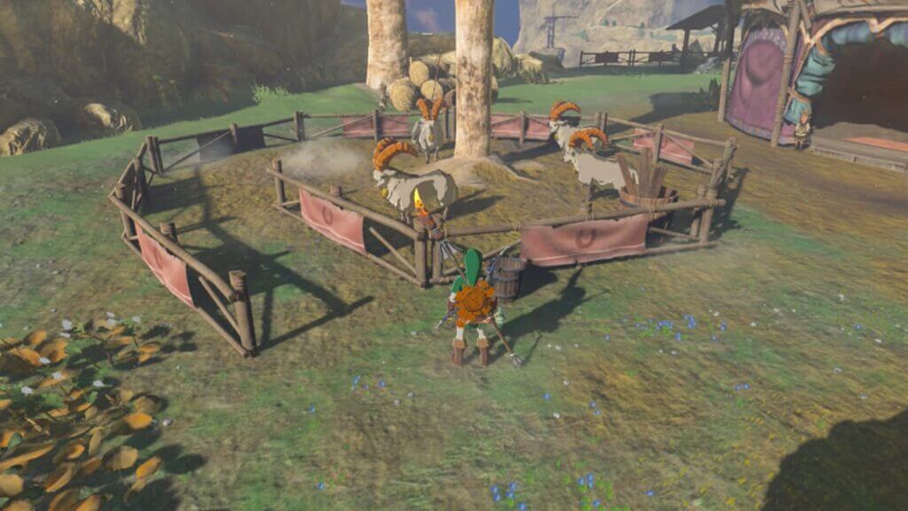 How to Complete White Goats Gone Missing in Zelda Tears of the Kingdom White Goats Gone Missing location in Tears of the Kingdom