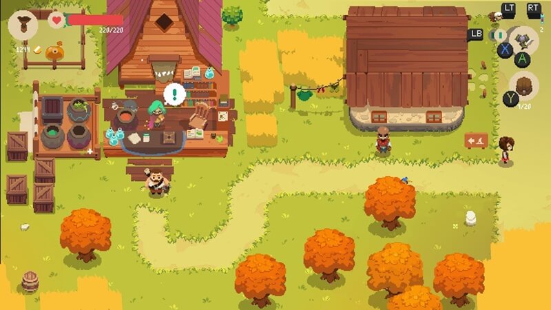 Moonlighter gameplay