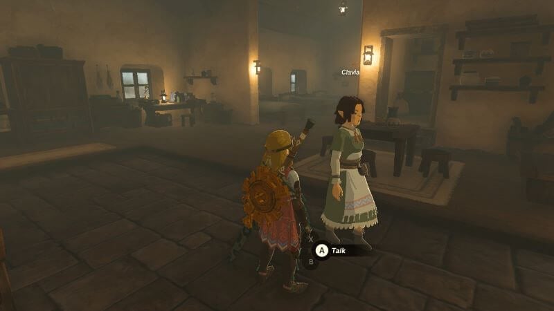 Find Clavia in Hateno Village to begin the quest "Reede's Secret"