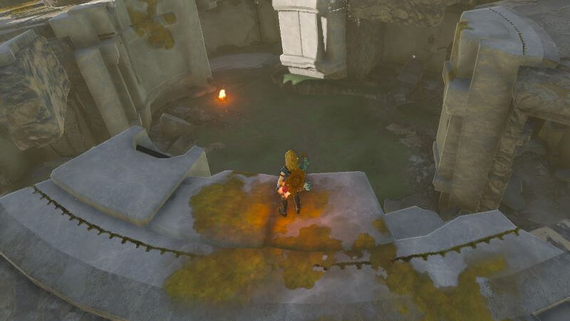 Defeat the monsters inside the Ring Ruins to complete the Codgers' Quarrel side quest.