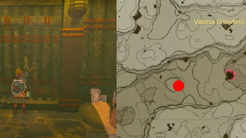 Yiga Clan Main Hideout At Gerudo Highlands in ToTK