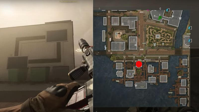 Buoyant House Key Map Location in Dmz