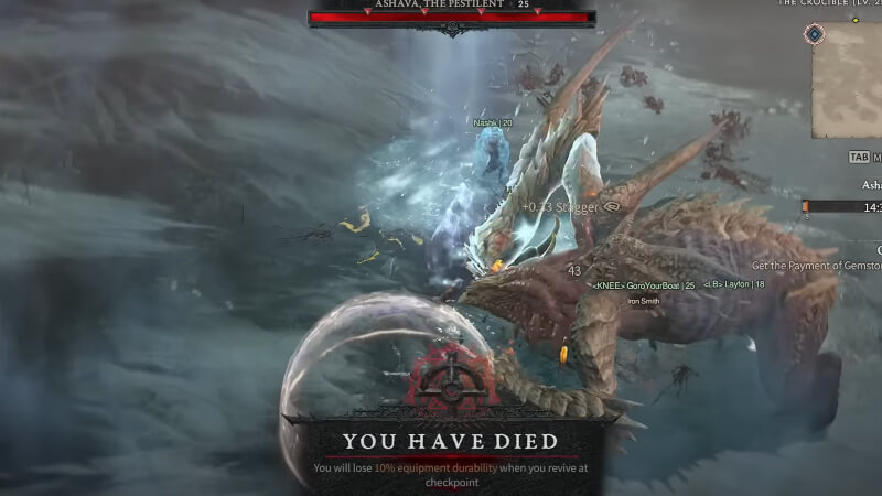 Ashava world boss location fight guide