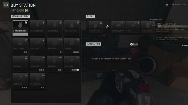 Warzone 2 Vondel Map DMZ Recipes