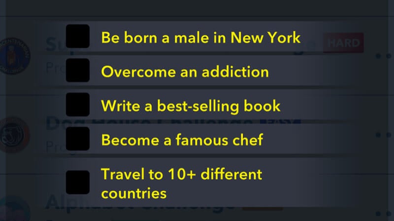 BitLife No Reservations Challenge