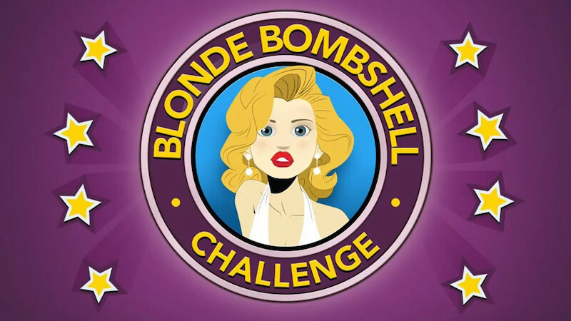 blonde bombshell challenge