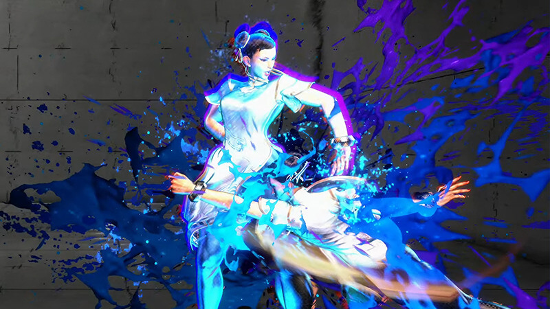Chun-Li Performing a perfect parry in sf6