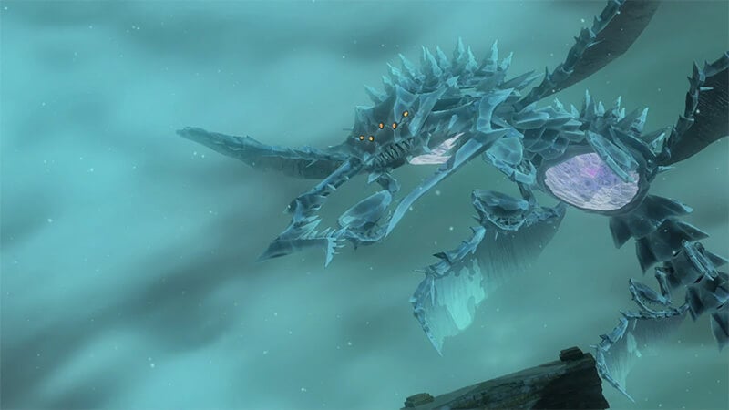 Colgera, the Wind Temple boss in Tears of the Kingdom.